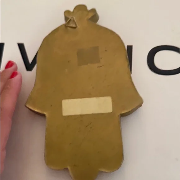 Michal Negrin Hamsa Hand with Angel Floral Design - Picture 4 of 15